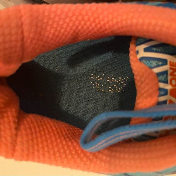 HOKA ONE ONE Vanquish 2 Blue Womens Size 9.5 Running Athletic Blue Melon - Picture 3 of 11